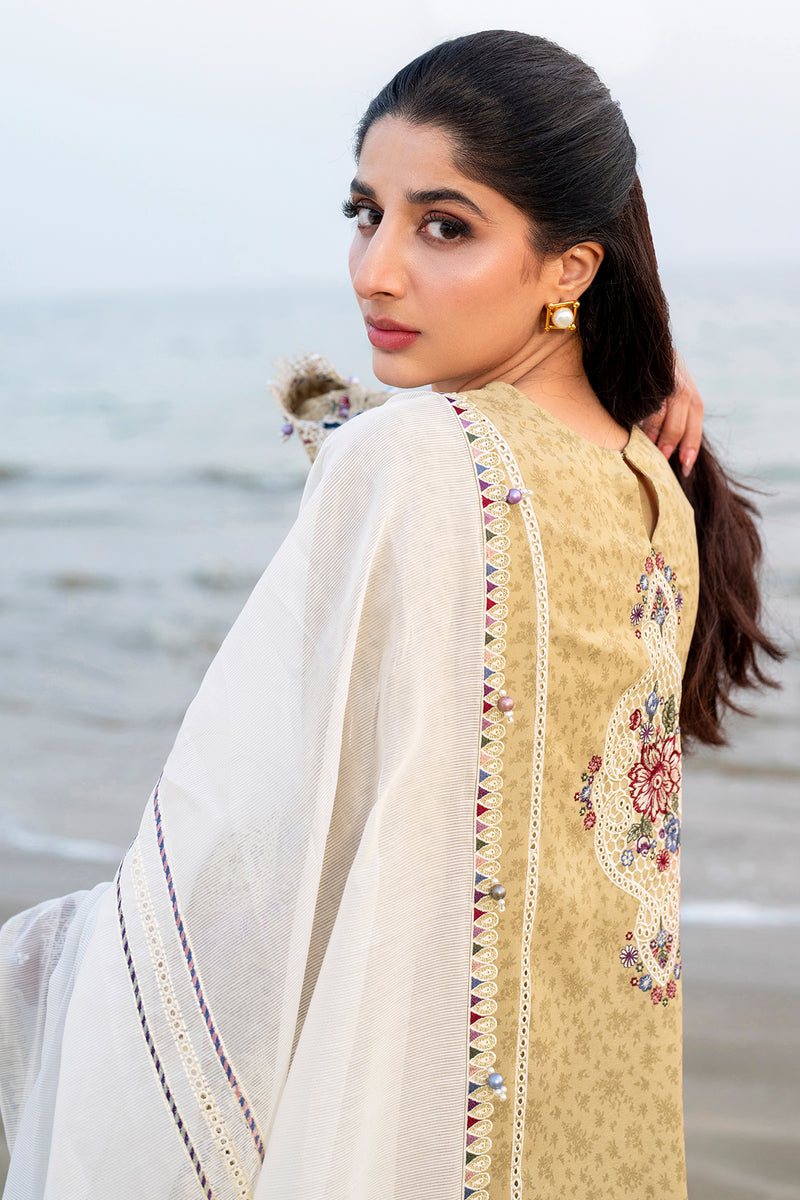 Jazmin | Shahkaar Luxury Lawn 25 | SL25-D4 -  Jazmin Ladies Clothes - Original Designer Dress - House of Maryam