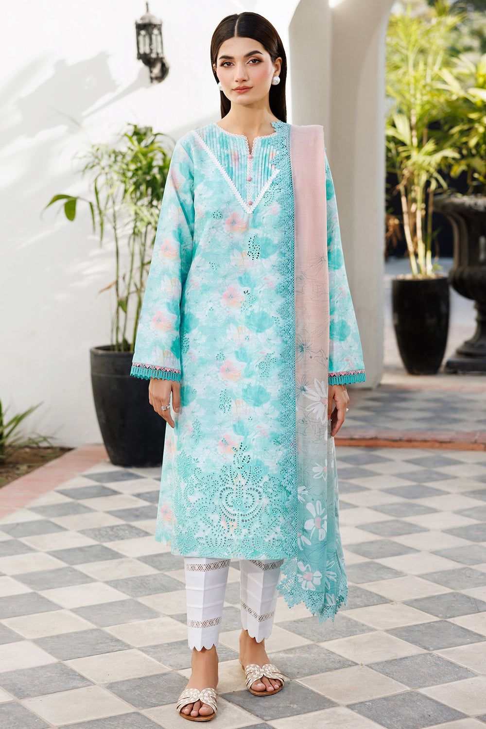 Farasha | Printed Essentials | Blue Dusk -  Farasha Ladies Clothes - Original Designer Dress - House of Maryam