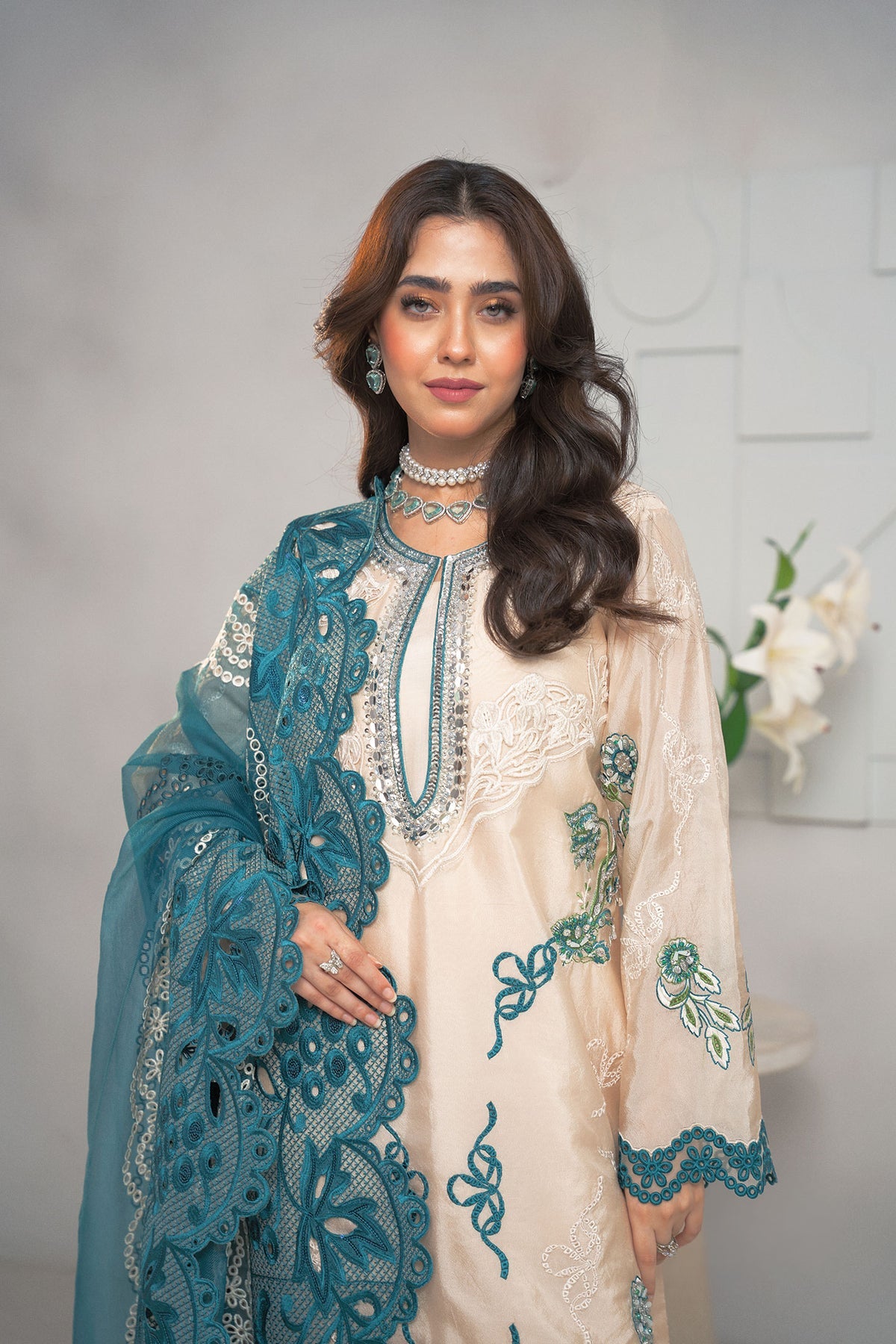Fozia Khalid | Dilkash Festive Wear 25 | Rameen, image 3