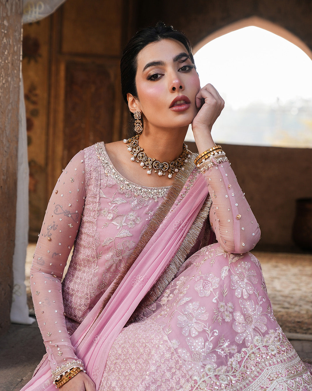 Faiza Saqlain | Zimmal Formals | Vemita -  Faiza Saqlain Ladies Clothes - Original Designer Dress - House of Maryam
