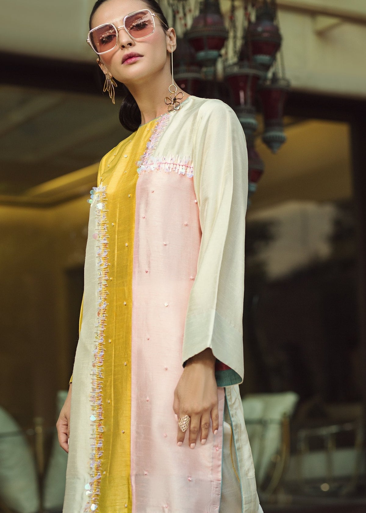 Hana | Serendipity Ready to Wear | Cotton Candy -  Hana Ladies Clothes - Original Designer Dress - House of Maryam