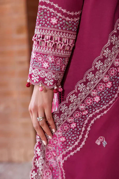 Farasha | Kaavish Lawn 24 | ROSY SOMBER -  Farasha Luxury - Original Designer Dress - House of Maryam