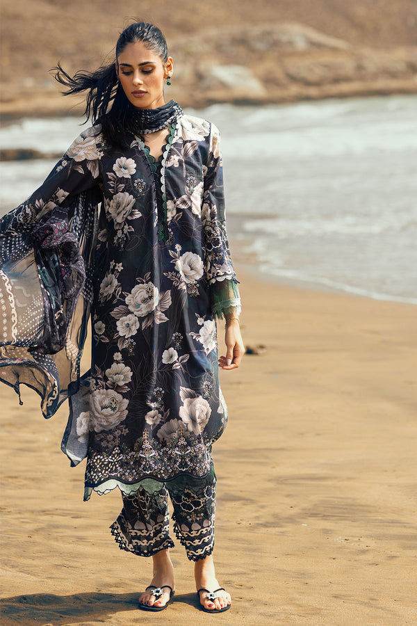 Nureh | Gardenia Lawn 24 | N-04 -  Nureh Luxury - Original Designer Dress - House of Maryam