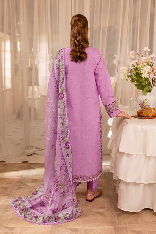 Farasha | Seraya Lawn 24 | VOILET -  Farasha Luxury - Original Designer Dress - House of Maryam