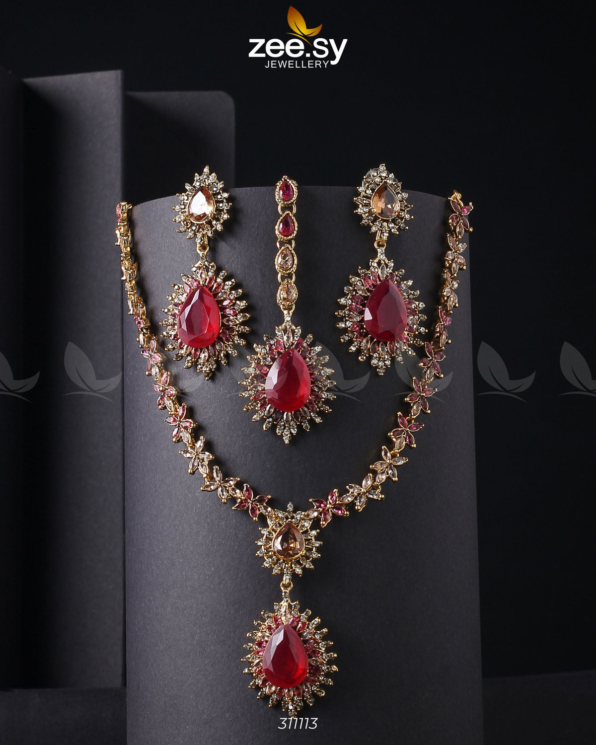 Zilla Necklace -  Zeesy Necklace Sets - Original Designer Dress - House of Maryam