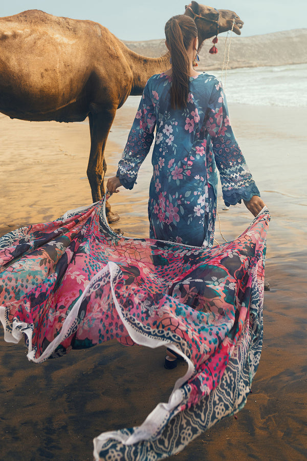 Nureh | Gardenia Lawn 24 | N-03 -  Nureh Luxury - Original Designer Dress - House of Maryam