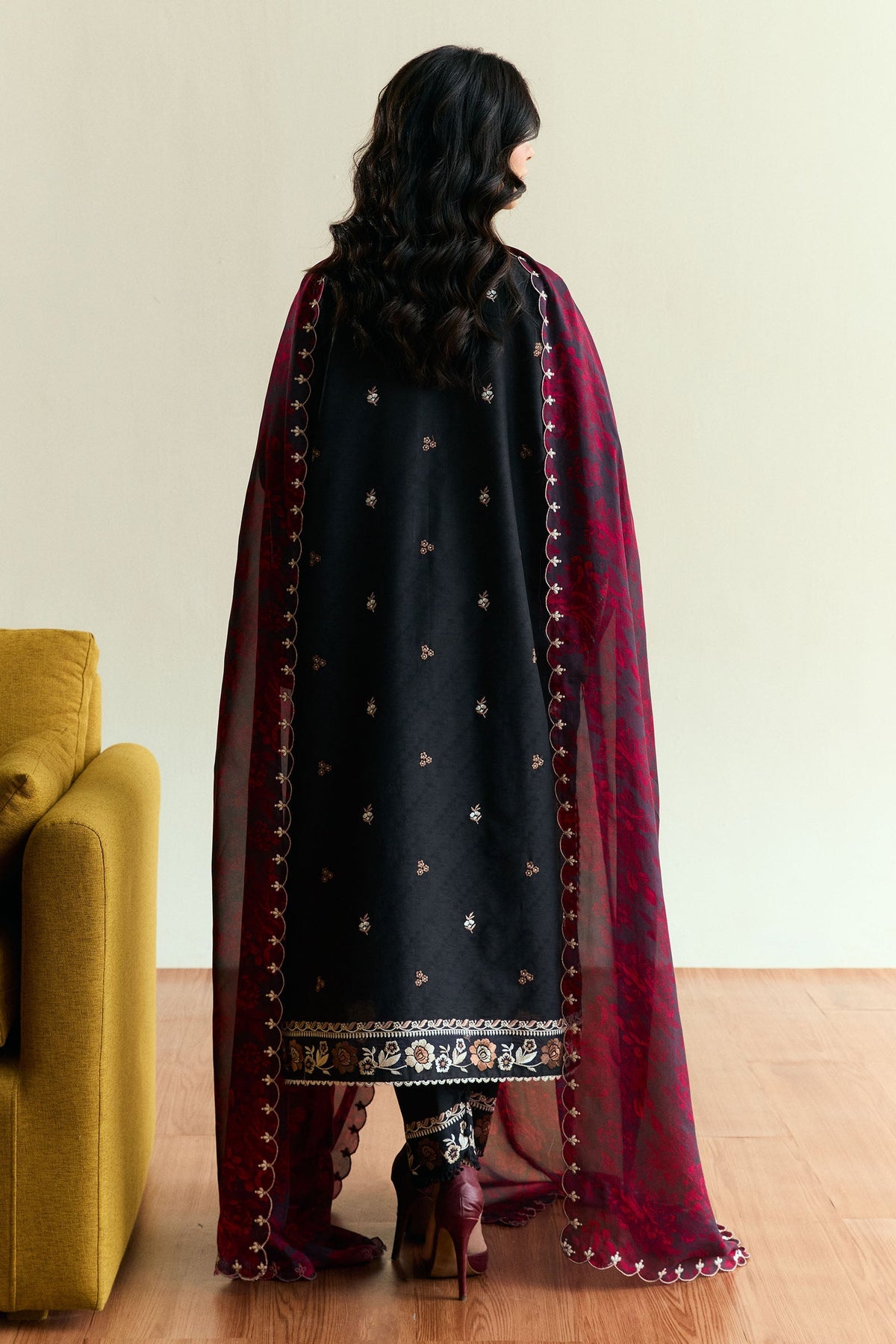 Zara Shahjahan | Coco Eid Edit | Velour-D2 -  Zara Sahjahan Ladies Clothes - Original Designer Dress - House of Maryam