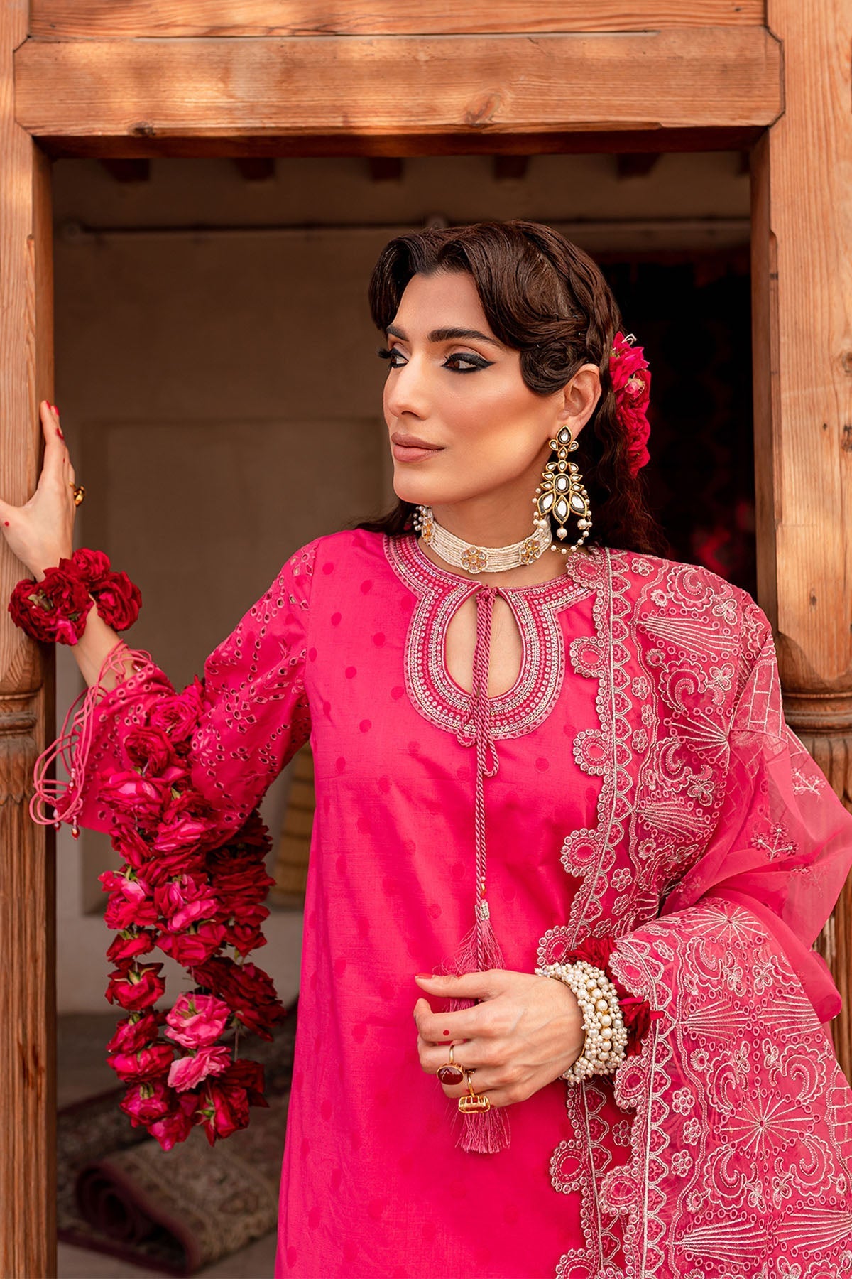 Nureh | Lawn Jacquard | NS-73 -  Nureh Ladies Clothes - Original Designer Dress - House of Maryam