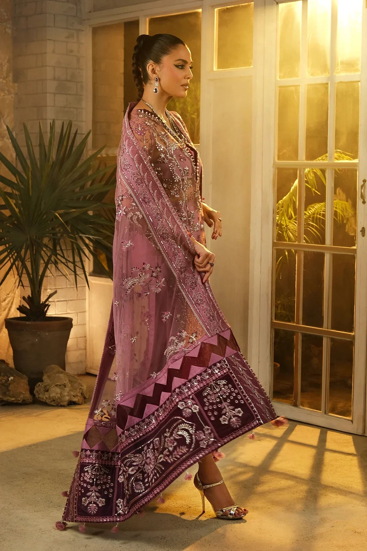 Mina Kashif | Kahani Luxury Formals 23 | Barin -  Mina Kashif Formal - Original Designer Dress - House of Maryam