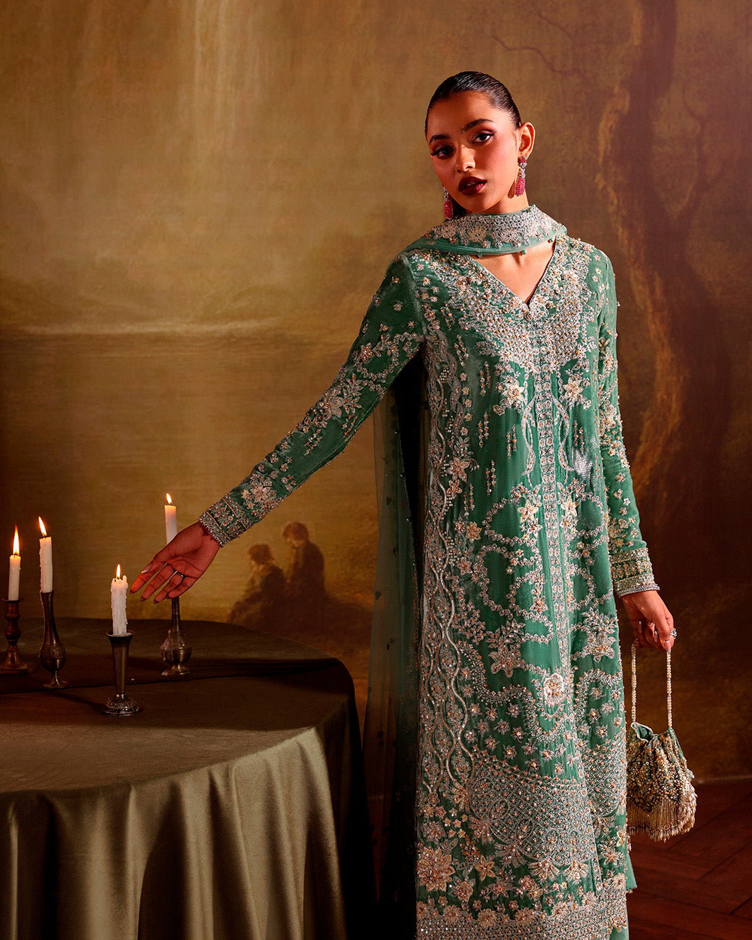 Faiza Saqlain | Zaeva Wedding Formals | Lexine, image 3