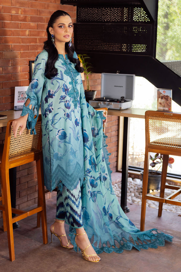Nureh | Glam Girl Lawn | GL-08 -  Nureh Casuals - Original Designer Dress - House of Maryam