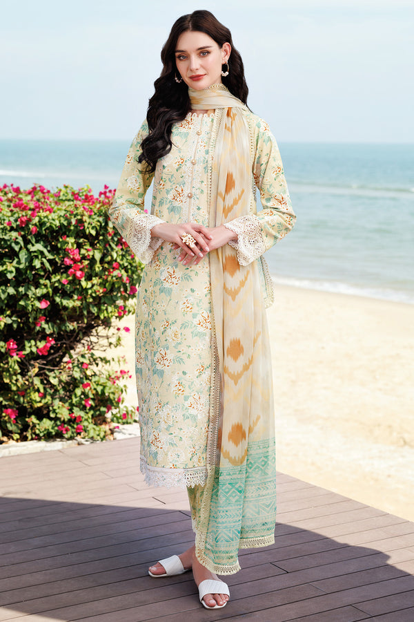 Farasha | Printed Essentials | Lush Cream -  Farasha Ladies Clothes - Original Designer Dress - House of Maryam