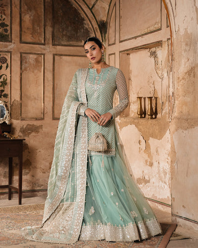 Faiza Saqlain | Zimmal Formals | Valari -  Faiza Saqlain Ladies Clothes - Original Designer Dress - House of Maryam