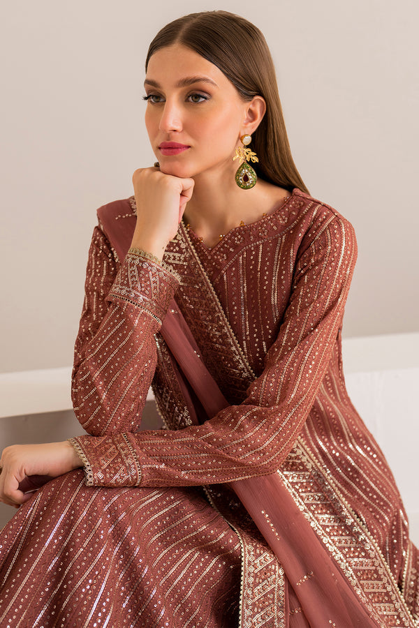 Farasha | Lumiere Formals | RUSSET -  Farasha Formal - Original Designer Dress - House of Maryam