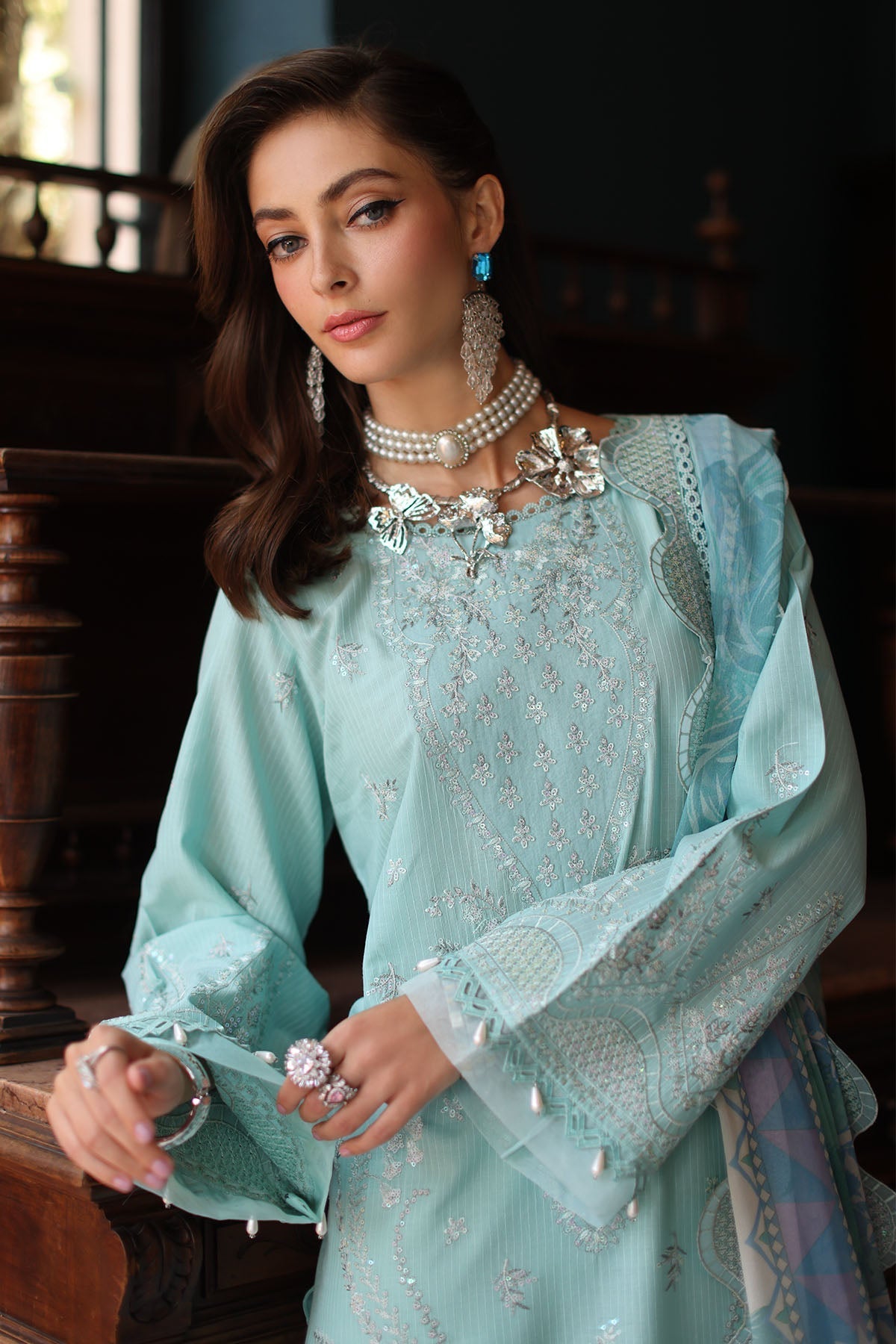 Nureh | Maya Lawn | NS-156 -  Nureh Ladies Clothes - Original Designer Dress - House of Maryam
