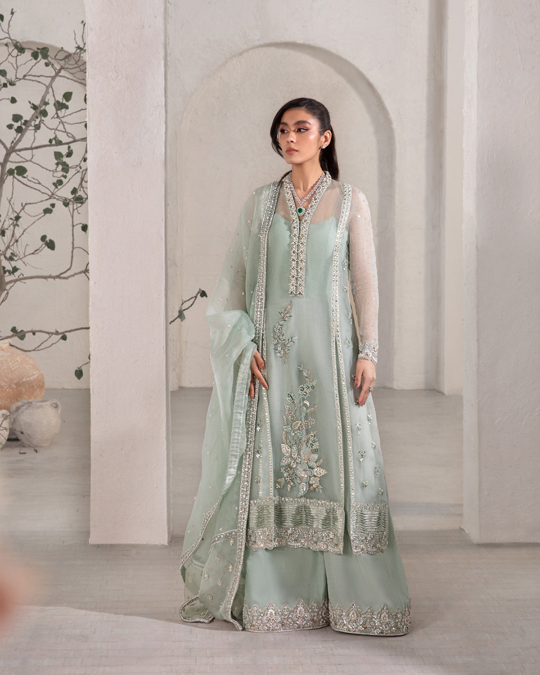 Faiza Saqlain | Lenora Luxury Pret | Marvela -  Faiza Saqlain Formal - Original Designer Dress - House of Maryam