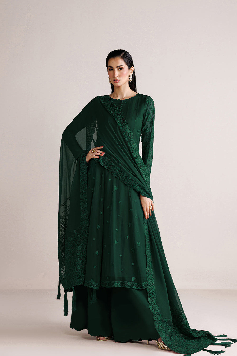 Farasha | Chiffon Essentials 26 | Jade Mosaic