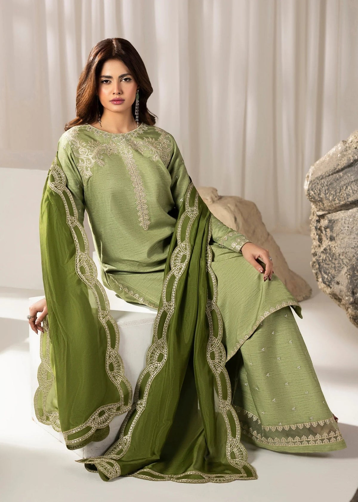 Jamnii | Silk Atelier Pret 26 | MINT CRUSH, image 7