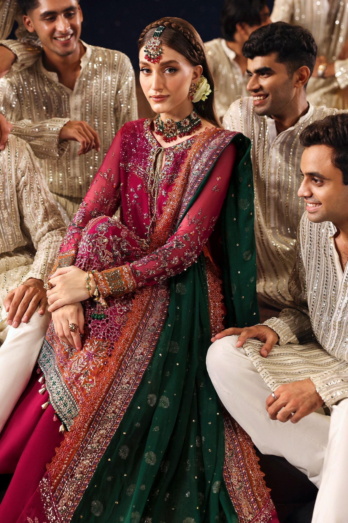 Nureh | Jhoomro 25' | NL-82 Syera -  Nureh jhoomro 25 - Original Designer Dress - House of Maryam