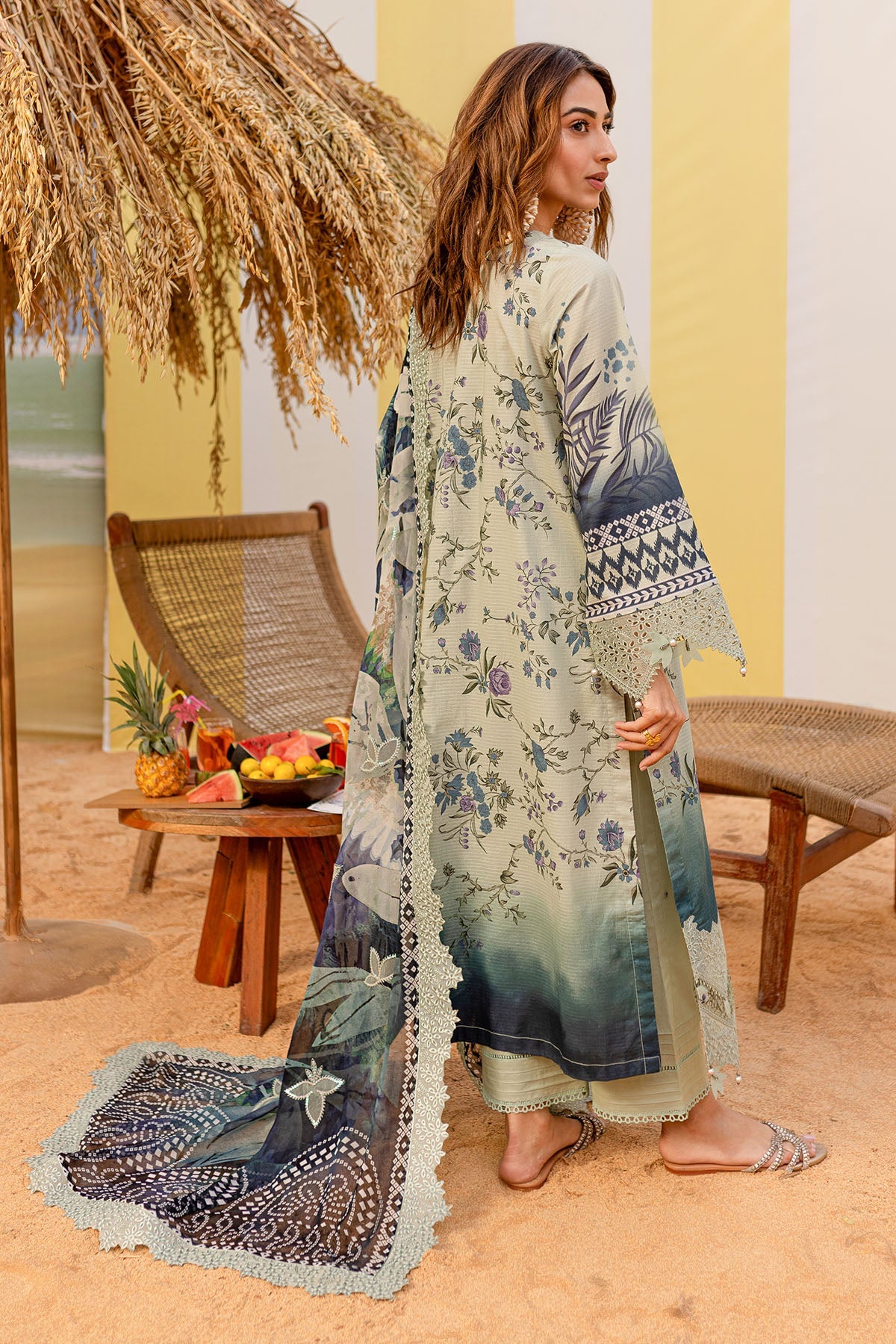 Nureh | Gardenia Lawn 25 | NSG-183 -  Nureh Ladies Clothes - Original Designer Dress - House of Maryam