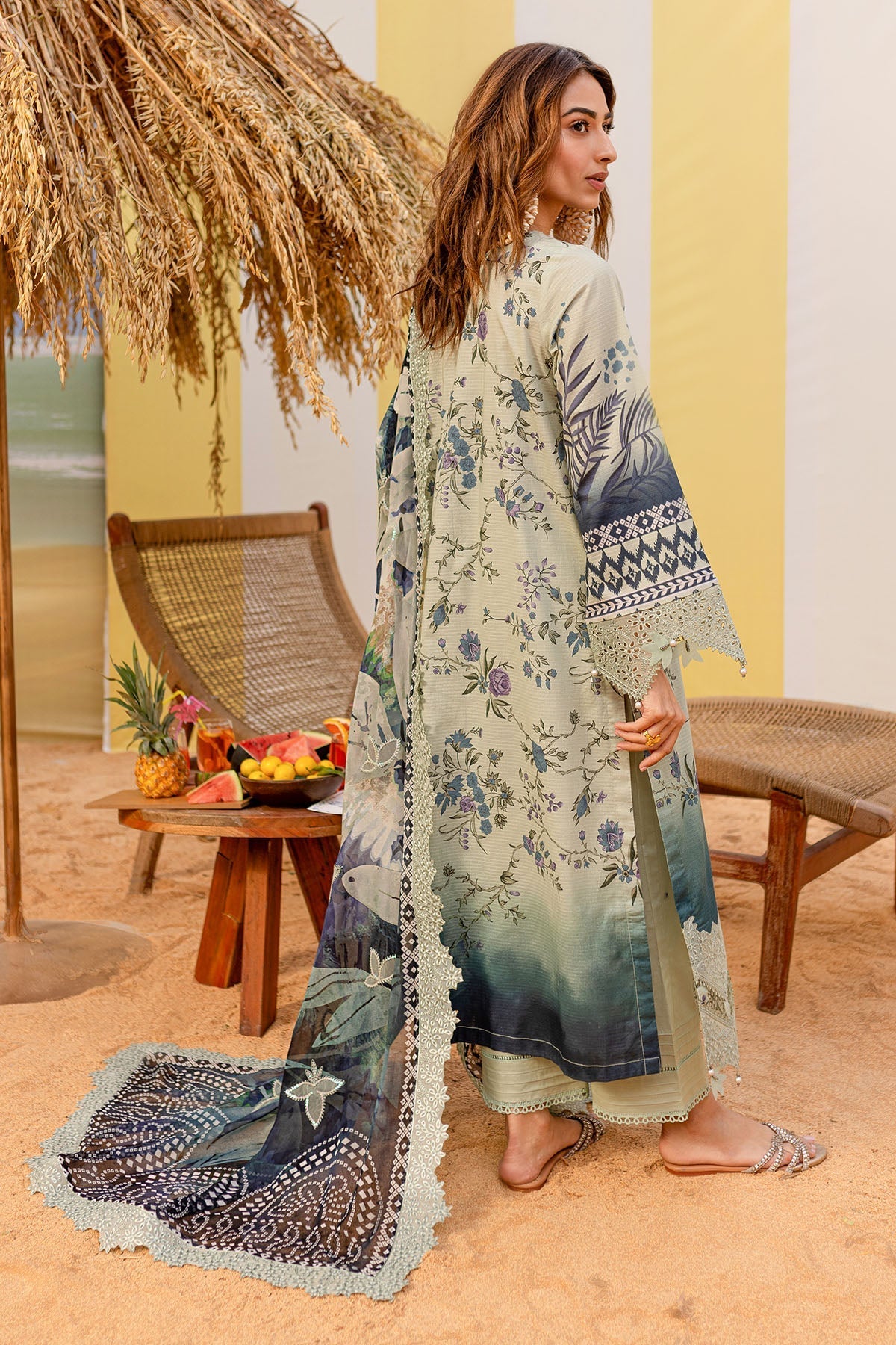 Nureh | Gardenia Lawn 25 | NSG-183 -  Nureh Ladies Clothes - Original Designer Dress - House of Maryam