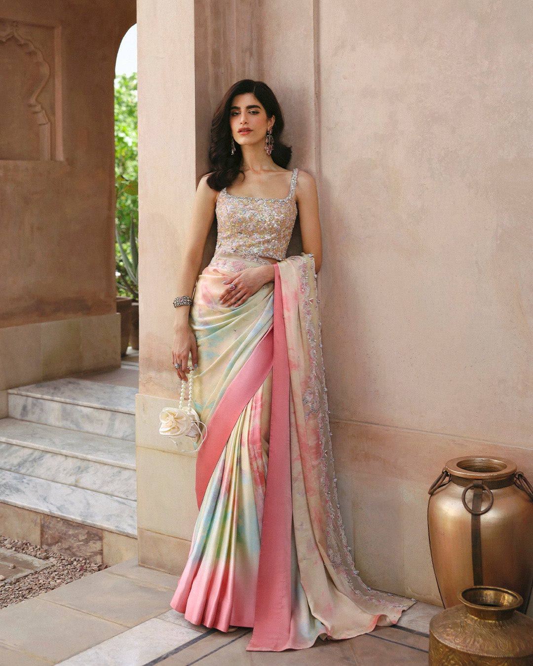 Faiza Saqlain | Averia Bridals | Kalara -  Faiza Saqlain Ladies Clothes - Original Designer Dress - House of Maryam