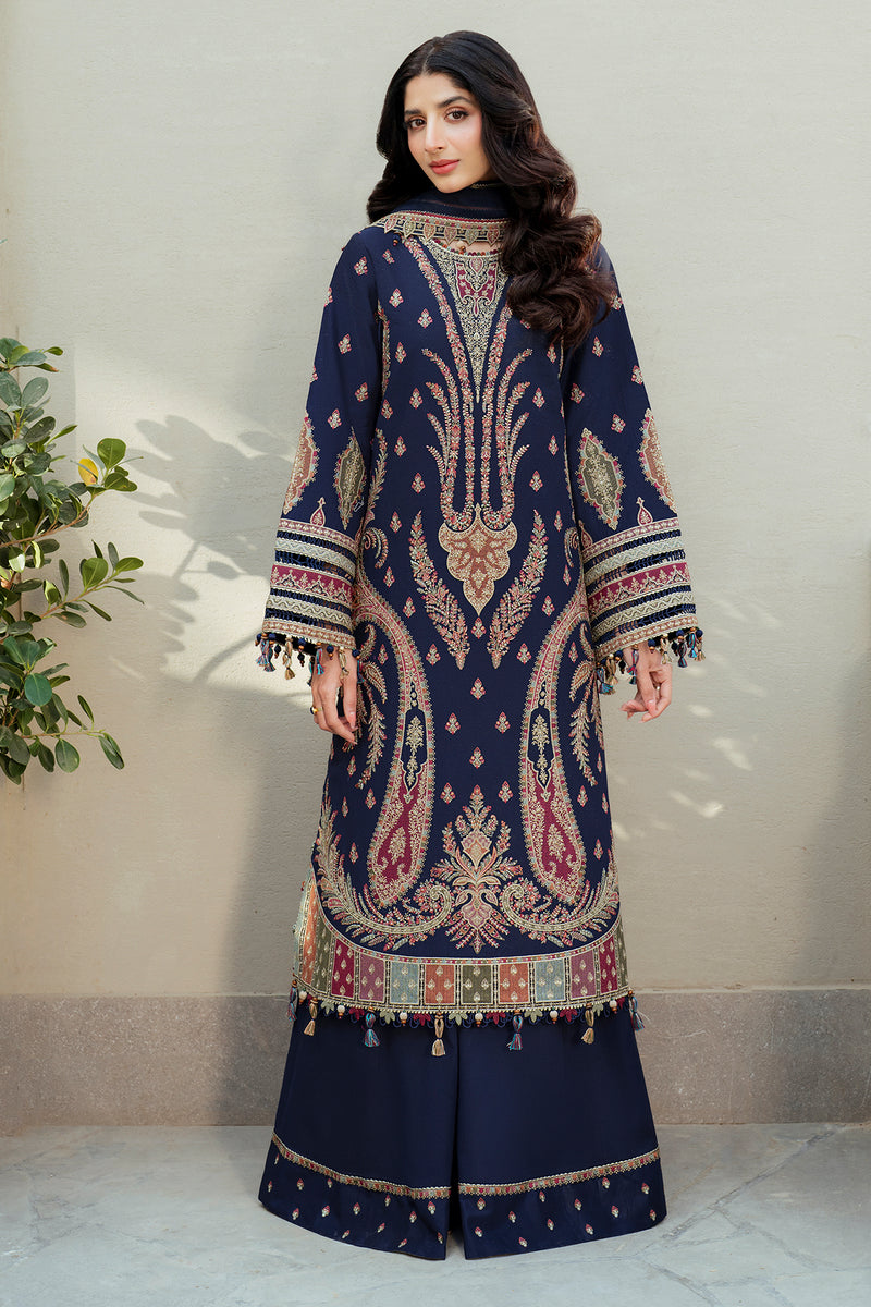 Jazmin | Shahkaar Luxury Lawn 25 | SL25-D8 -  Jazmin Ladies Clothes - Original Designer Dress - House of Maryam