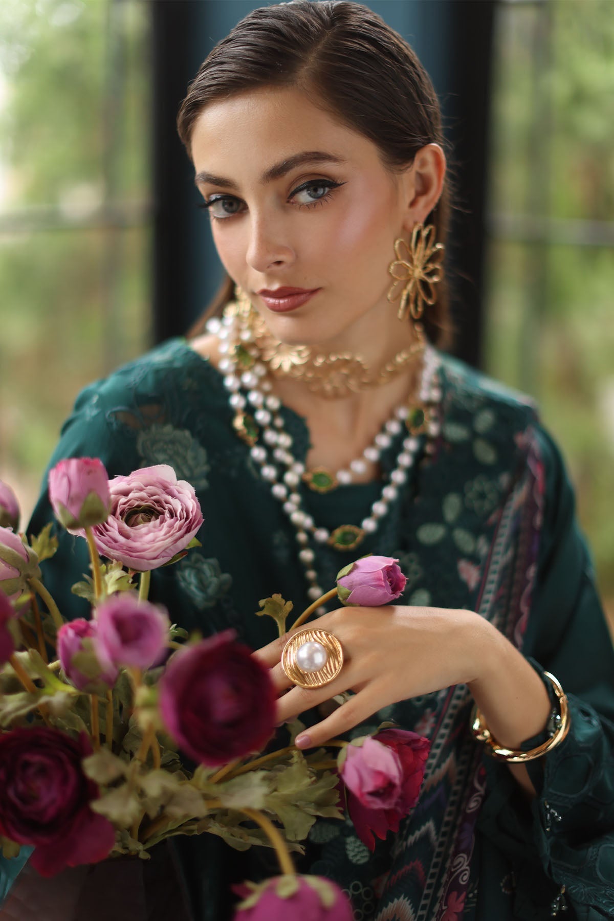Nureh | Maya Lawn | NS-154 -  Nureh Ladies Clothes - Original Designer Dress - House of Maryam