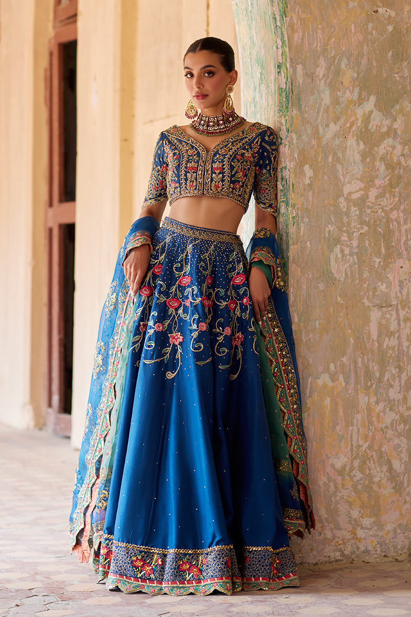 Mina Hassan | Formal Dholki Collection | Abeer -  Mina Hassan Ladies Clothes - Original Designer Dress - House of Maryam