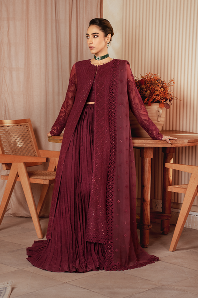 Iznik | Chiffon Kari | ICK-01 Embroidered Chiffon -  Iznik Bridal - Original Designer Dress - House of Maryam