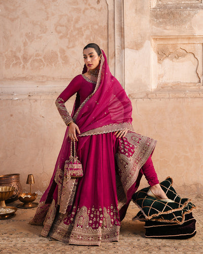 Faiza Saqlain | Zimmal Formals | Cassia -  Faiza Saqlain Ladies Clothes - Original Designer Dress - House of Maryam