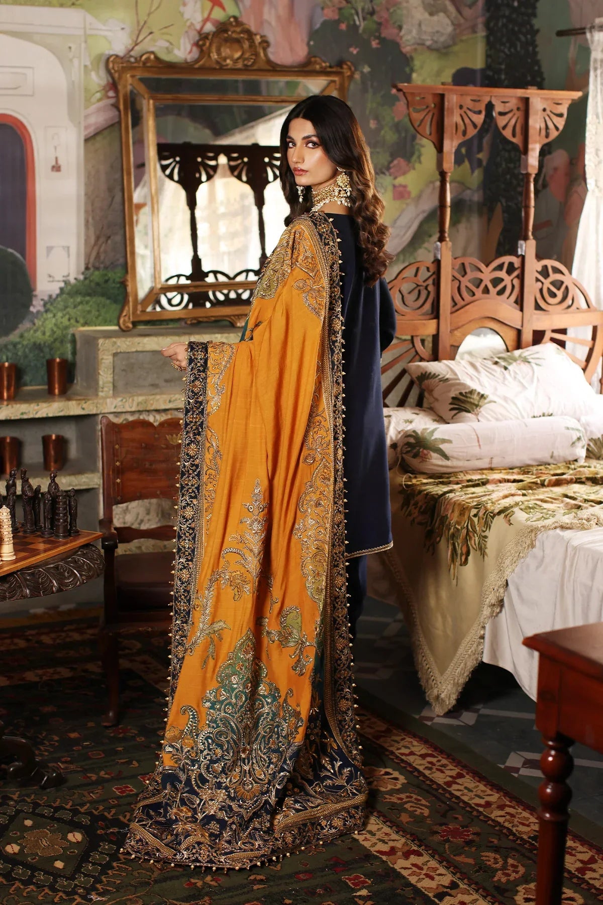 Mina Kashif | Meeral Formals 23 | MKF23-17 -  Mina Kashif Formal - Original Designer Dress - House of Maryam