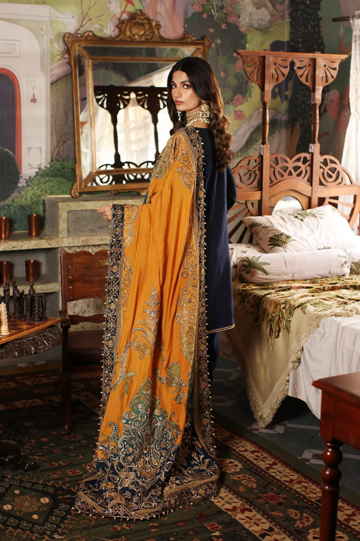 Mina Kashif | Meeral Formals 23 | MKF23-17 -  Mina Kashif Formal - Original Designer Dress - House of Maryam