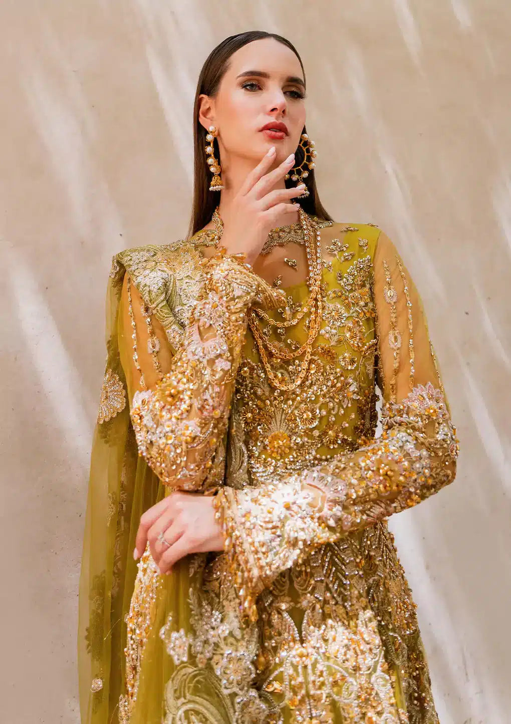 Elaf Premium | Evara Wedding 23 | EEB-05 HENNA by Designer Elaf Premium - House of Maryam - Pakistani Designer Ethnic Wear in {{ shop.shopifyCountryName }}