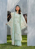 Elaf Premium | Luxury Lawn 25 | ELH-4B FROSTEL -  Elaf Premium Ladies Clothes - Original Designer Dress - House of Maryam