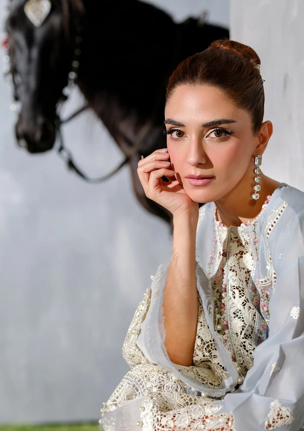 Elaf Premium | Luxury Lawn 25 | ELH-7B ISSABEL -  Elaf Premium Ladies Clothes - Original Designer Dress - House of Maryam