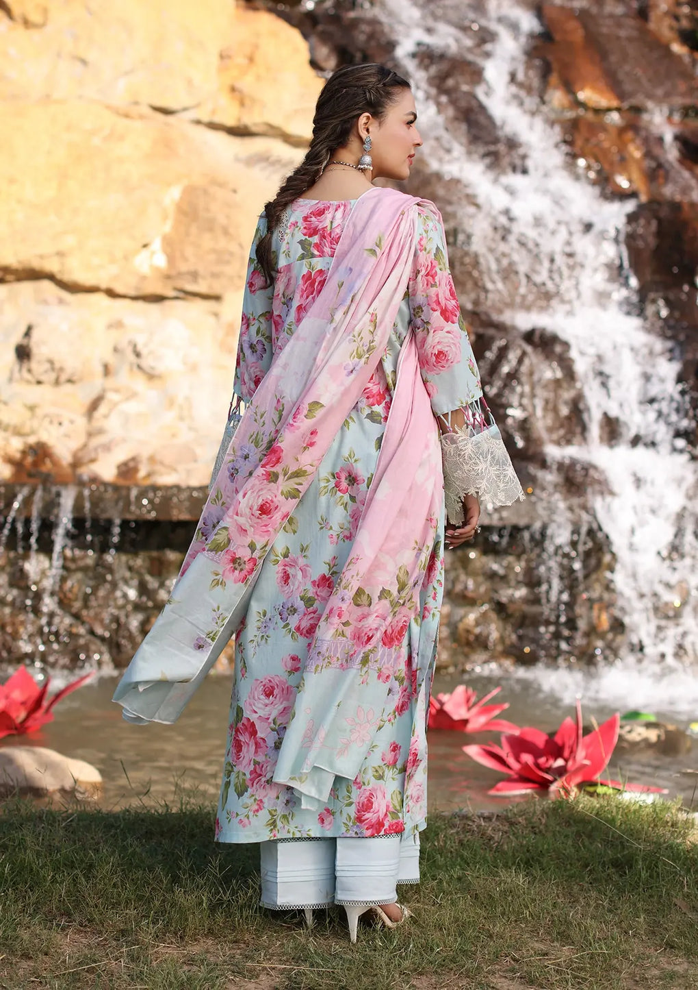 Elaf Premium | Prints Chikankari 24 | 04B GLACIELLA -  Elaf Premium Luxury - Original Designer Dress - House of Maryam