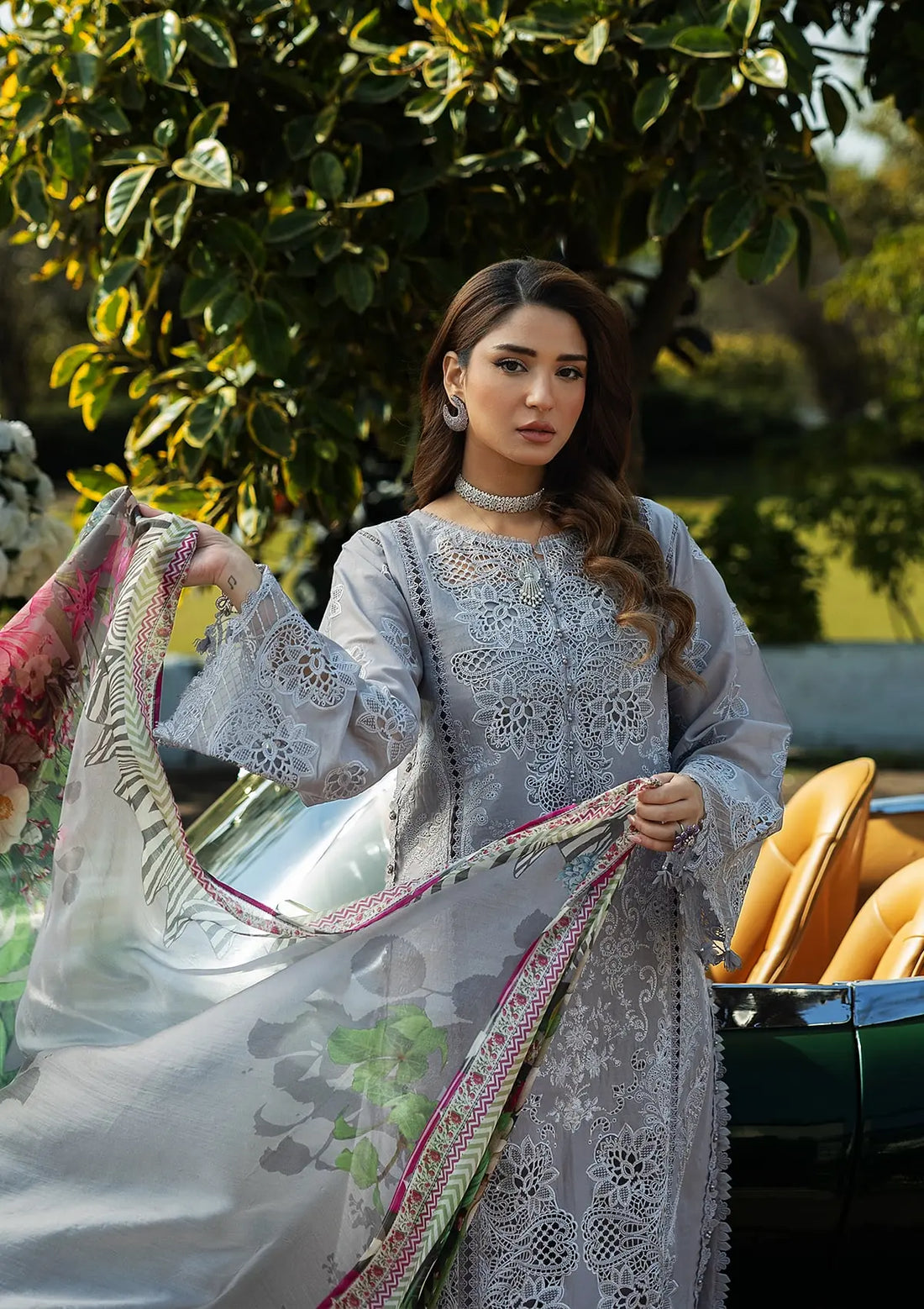 Kahf Premium | Luxury Lawn 25 | KLR-04 Lilia -  Kahf Premium Ladies Clothes - Original Designer Dress - House of Maryam