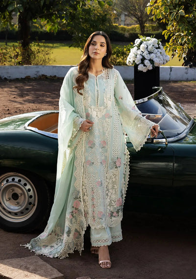 Kahf Premium | Luxury Lawn 25 | KLR-2B Garnet -  Kahf Premium Ladies Clothes - Original Designer Dress - House of Maryam