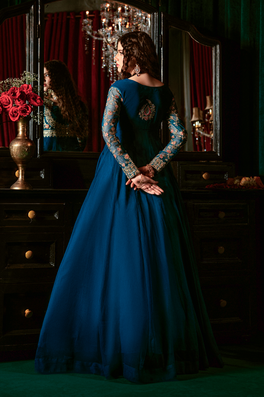 Hania & Umaimaz | Festive Collection | Mona -  Hania & Umaima  - Original Designer Dress - House of Maryam