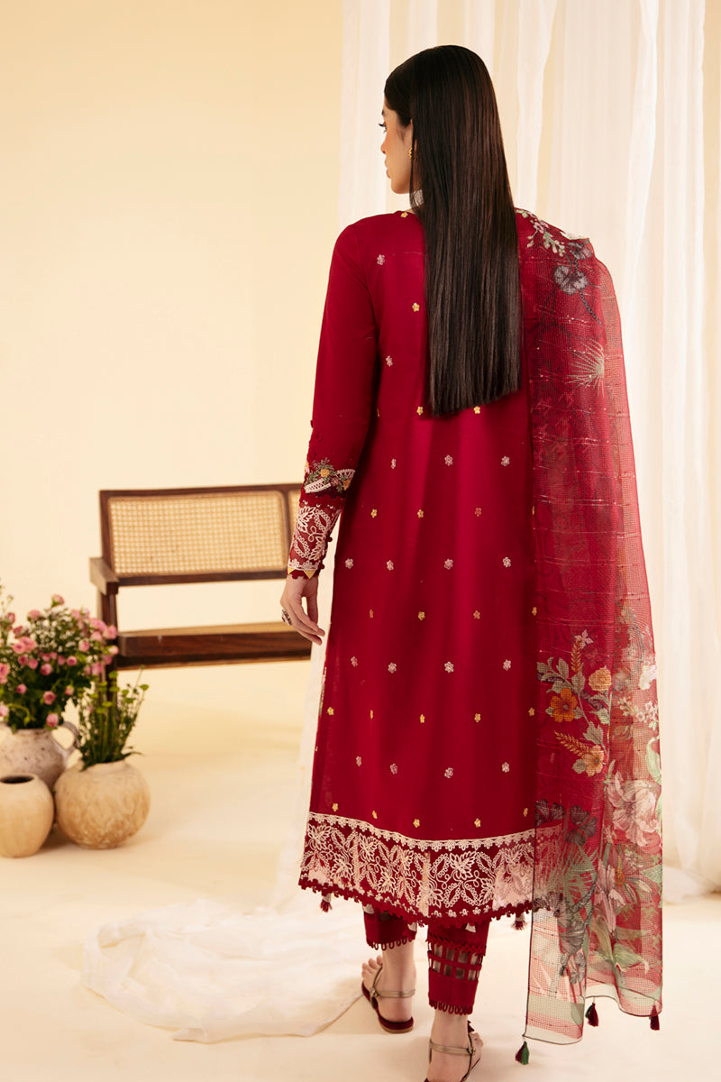 Qalamkar | Qlinekari Luxury Lawn | SQ-04 LARMINA