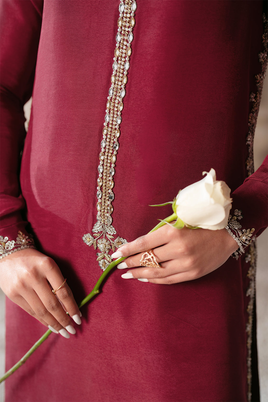 Ajr Couture | Symphony Luxe Festive 25 | Rebel Rose -  AJR Couture Ladies Clothes -  House of Maryam