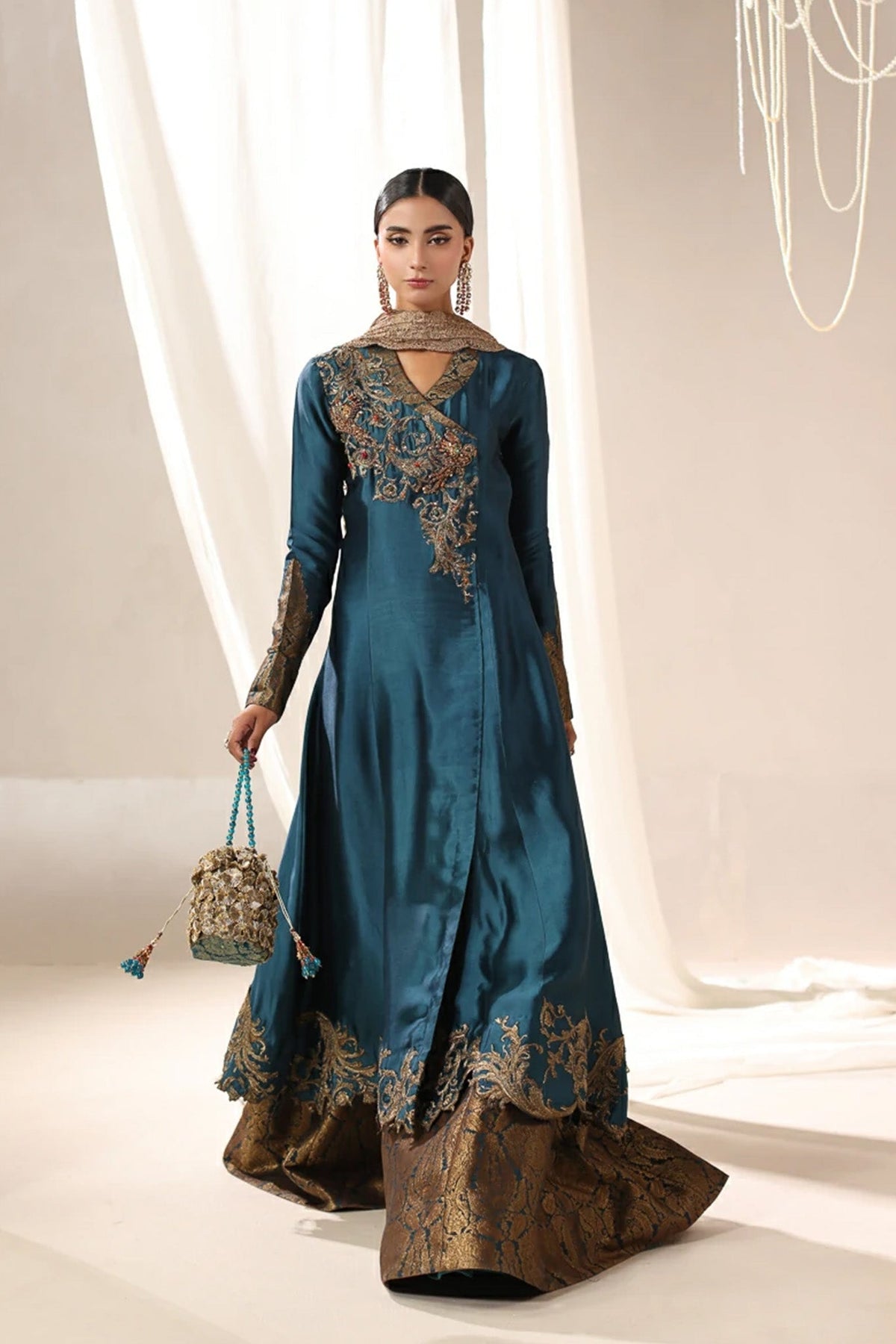 Musferah Saad | Into Twilight | Teal Temptress-5