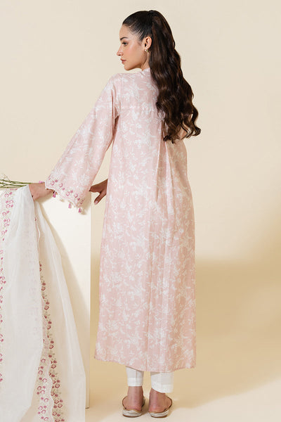 Cross Stitch | Exclusive Pret | Petal Pink-2 PC (Shirt & Dupatta)