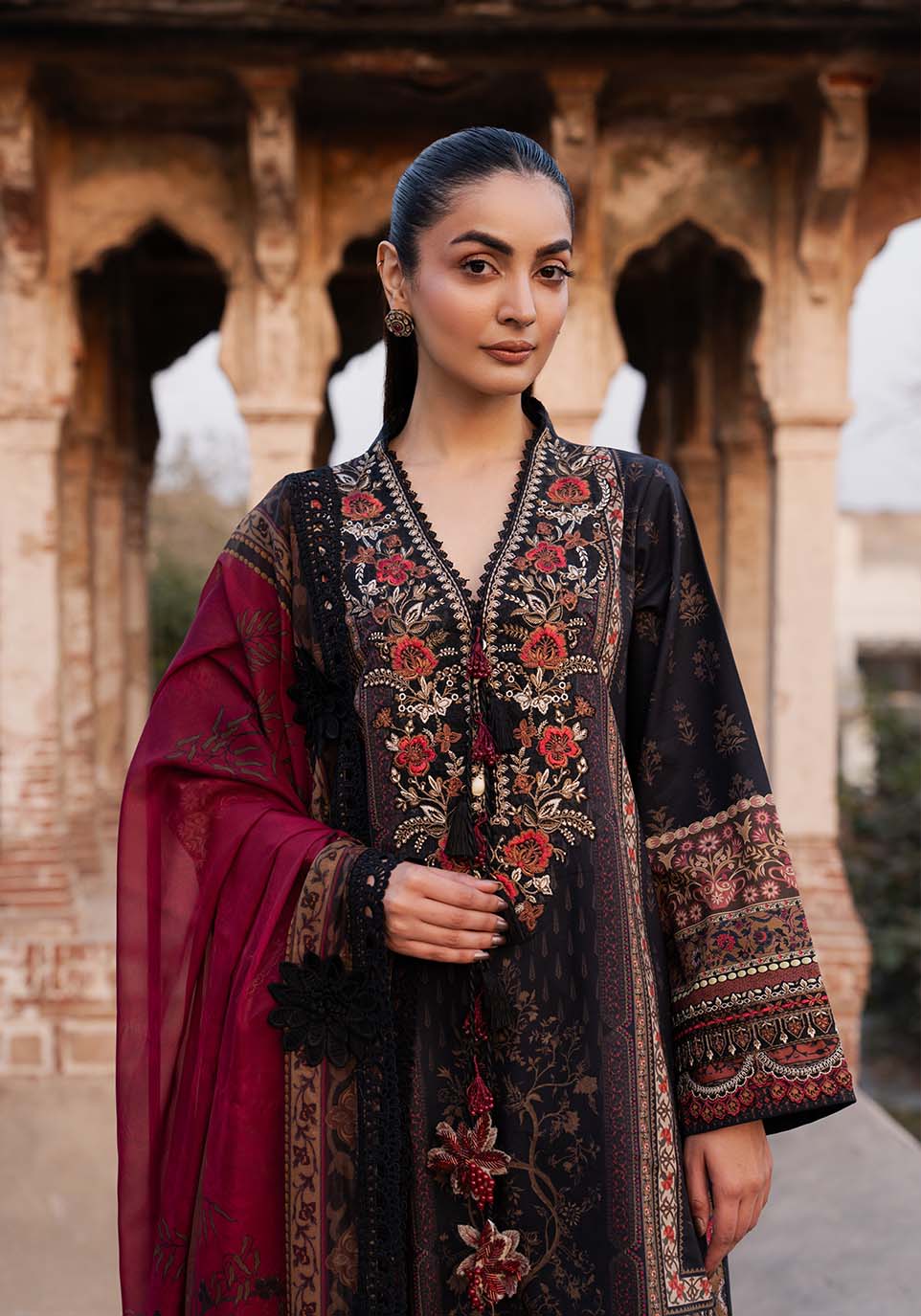 Zarqash | Luxe Lawn 26 | ZQL0012-4