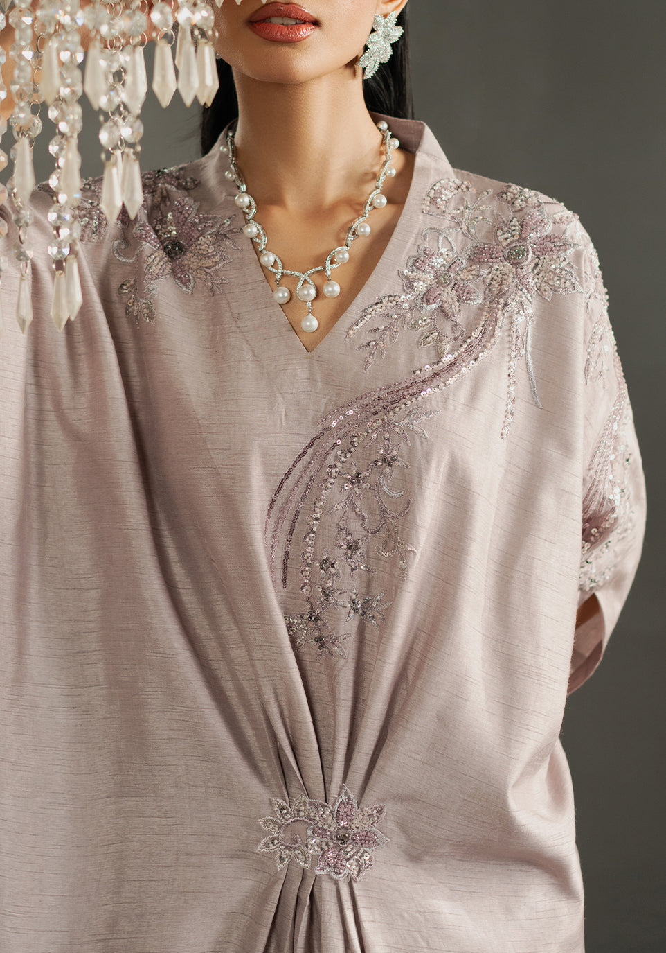 Zarqash | Silk Edit | ZQS 013 Lily -  Zarqash Ladies Clothes - Original Designer Dress - House of Maryam