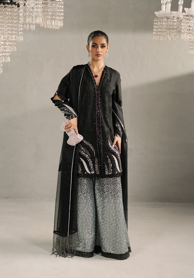 Zarqash | Silk Edit | ZQS 022 LEILA -  Zarqash Ladies Clothes - Original Designer Dress - House of Maryam
