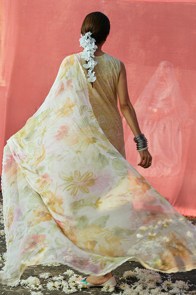 Cross Stitch | Premium Lawn 24 | DUSTY BLOOM -  Cross Stitch Formal - Original Designer Dress - House of Maryam
