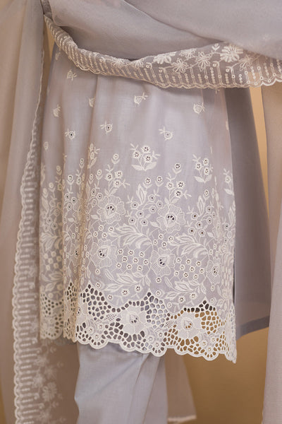 Cross Stitch | Chikankari Lawn Collection | P-05 -  Cross Stitch Luxury - Original Designer Dress - House of Maryam