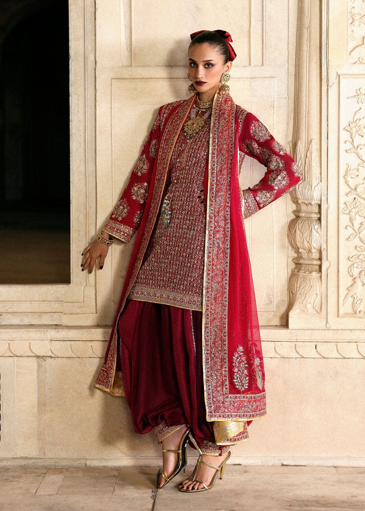 Hussain Rehar | Luxury Pret AW 25 | Crimselle, image 3